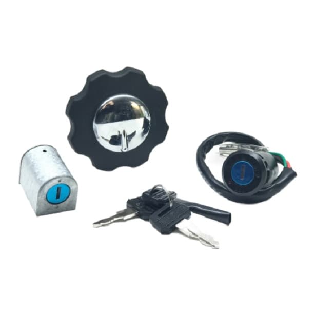 سوییچ و قفل و درب باک راپیدو مدل R-125 مجموعه 4 عددی — تصویر ۶