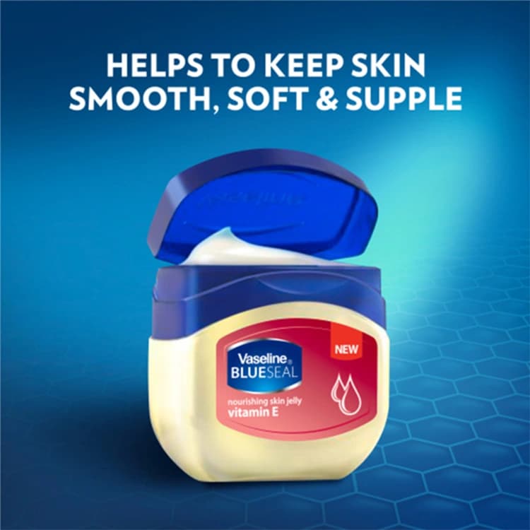 کرم مرطوب کننده Vaseline مدل Blue Seal Vitamin E حجم 100 میلی لیتر — تصویر ۲