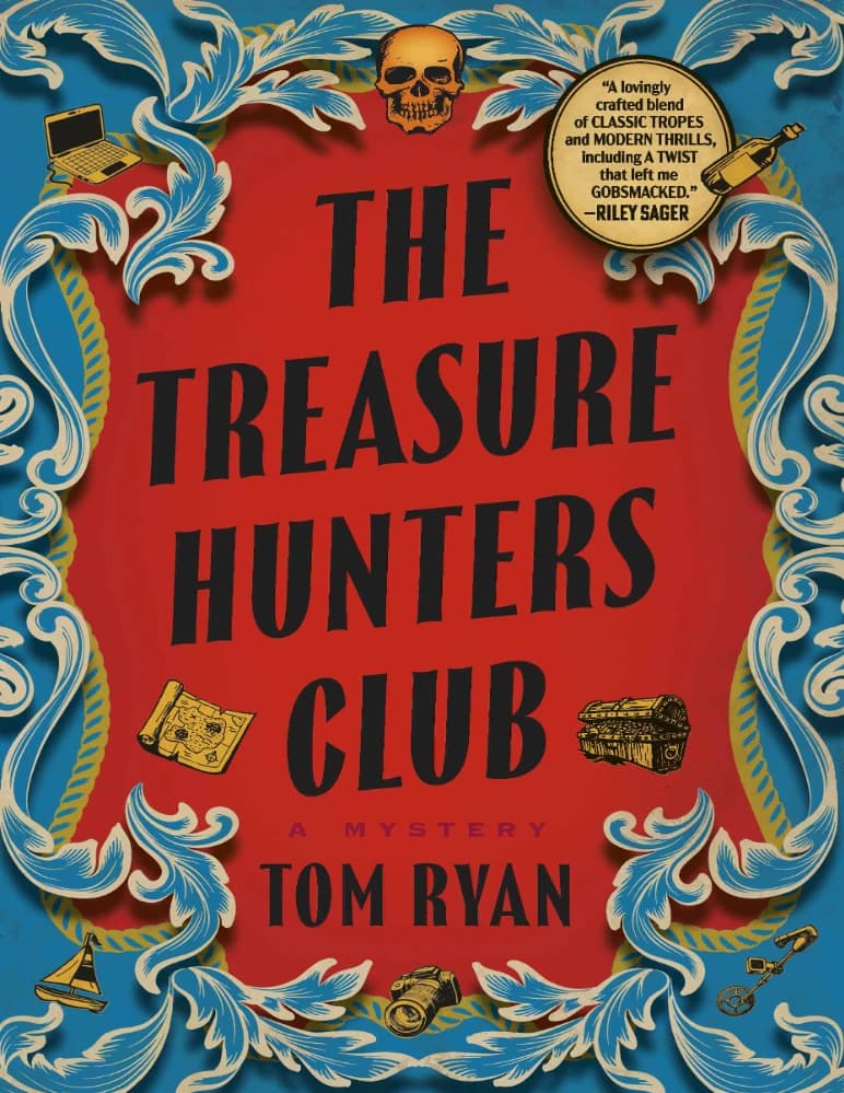 کتاب باشگاه شکارچیان گنج (The Treasure Hunters Club) نسخه انگلیسی PDF | تام رایان