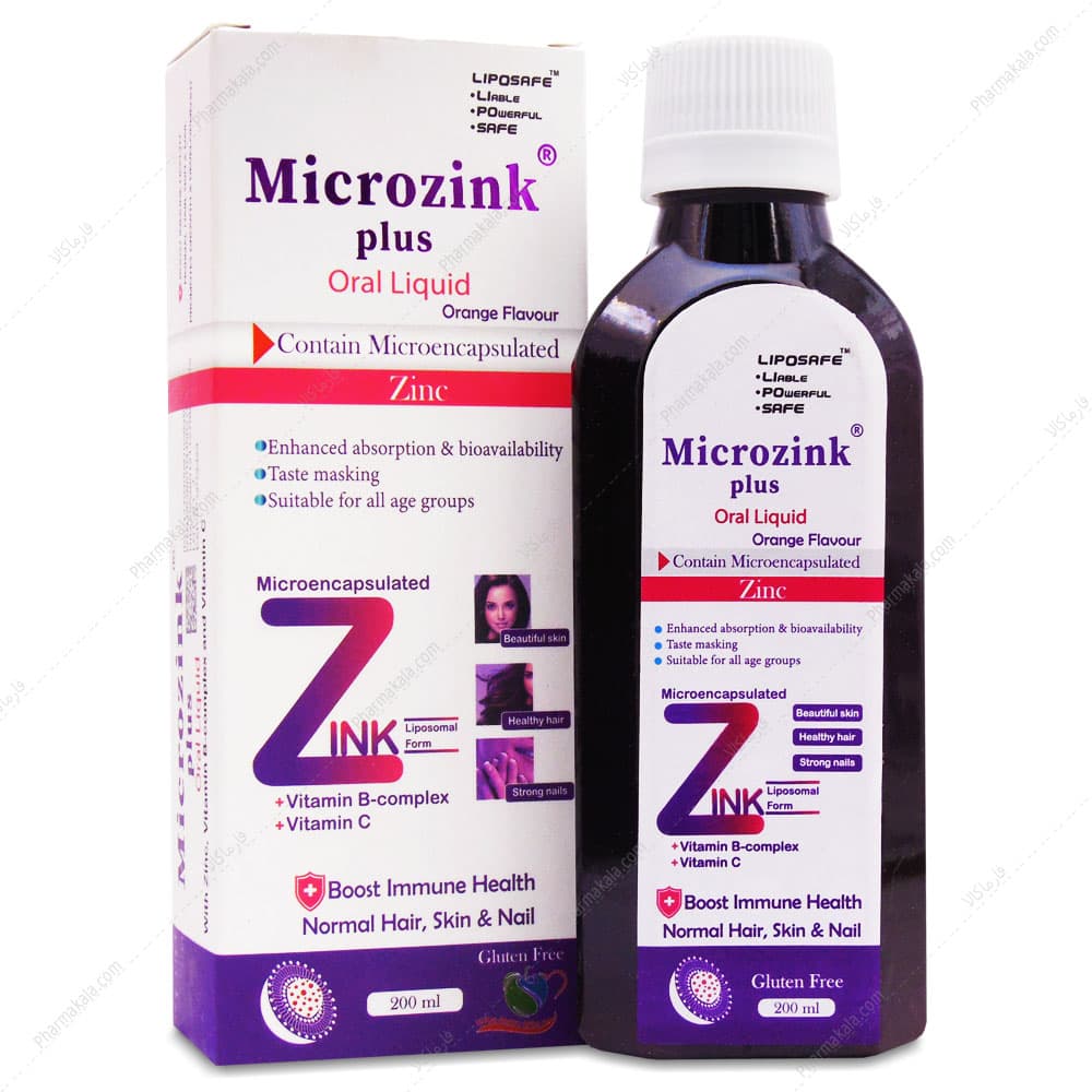 شربت میکروزینک پلاس تریتا داروی آرتا 200ml