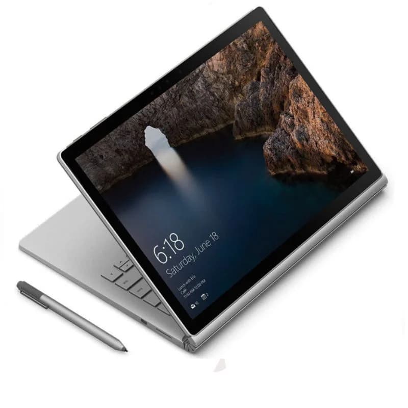 لپ تاپ استوک مایکروسافت مدل Surface Book 2 سایز 13.3 اینچی صفحه نمایش لمسی پردازنده i7 رم 16 گیگابایت 512 گیگابایت SSD گرید A+ — تصویر ۱۰