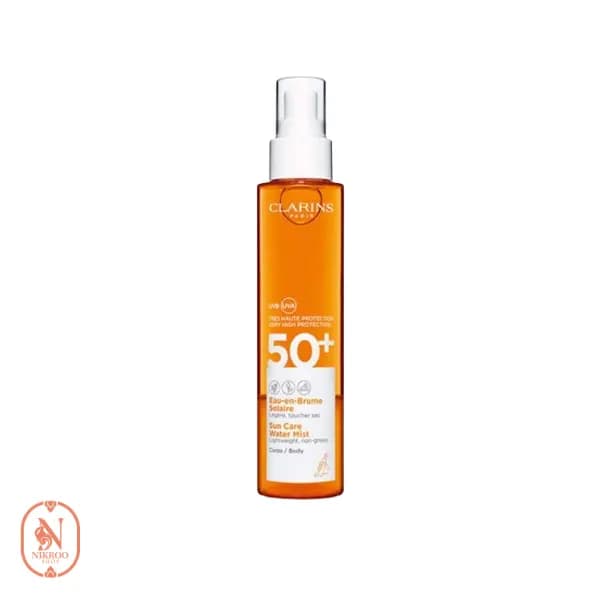 اسپری لوسیون ضد آفتاب کلارنس +SPF50