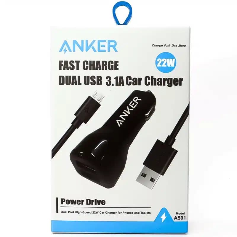 شارژر فندکی خودرو | دو خروجی USB — تصویر ۸
