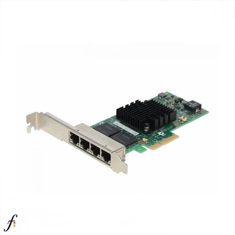 کارت شبکه 4 پورت اینتل Intel I350-T4 با رابط PCI-Express سرعت 1 گیگابیتی