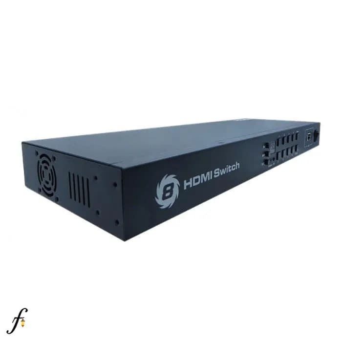 سوئيچ 8 پورت HDMI لایمستون مدل LS-HK0801 با ریموت کنترل — تصویر ۲