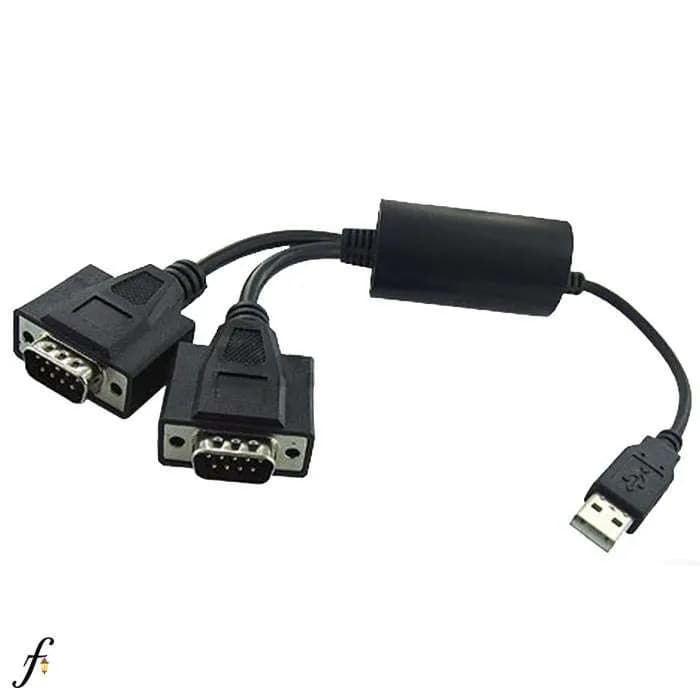 کابل تبدیل USB به دو پورت RS232 بافو مدل BF-816 — تصویر ۲