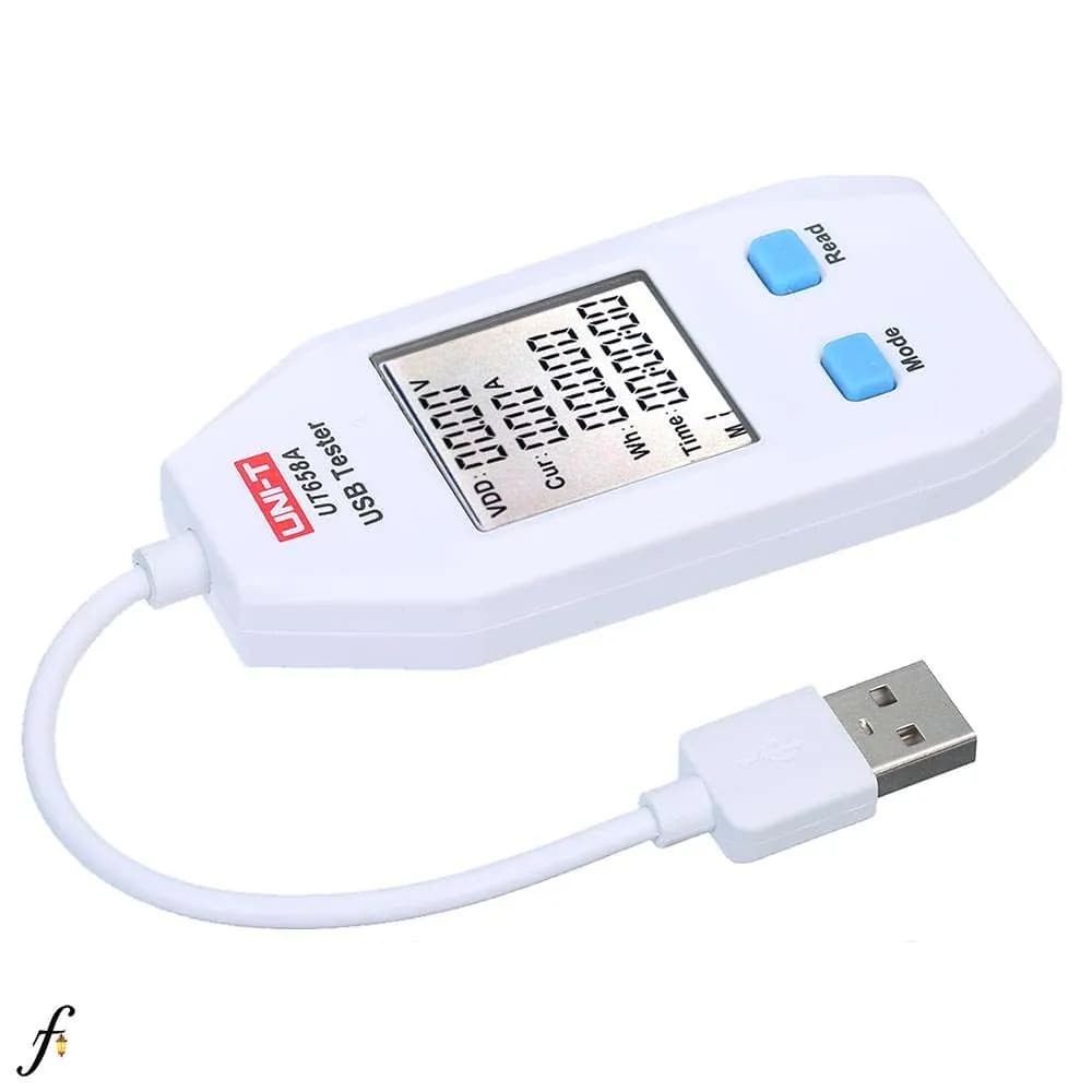 تستر USB یونیتی مدل UT658A تست ولتاژ/توان/ظرفیت — تصویر ۲