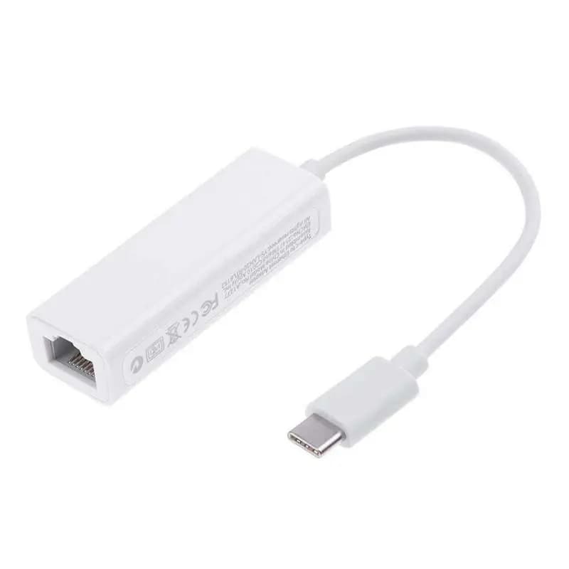 مبدل USB-C به LAN فرانت با سرعت گیگابیتی سیم دار