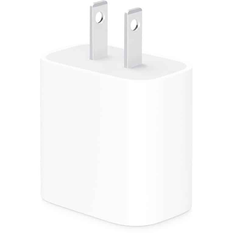 شارژر اپل توان 20 وات دو پین تخت Charger Apple 20W Dual Pin