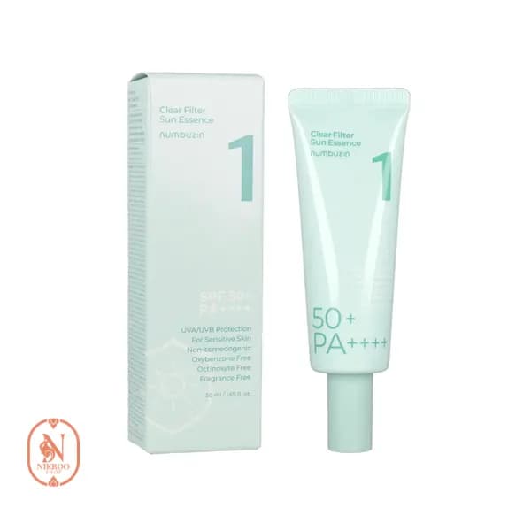 ضد آفتاب نامبوزین اسنس شماره 1 SPF 50 حجم 50 میل
