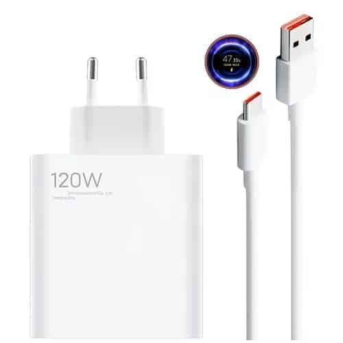 شارژر شیائومی مدل MDY-13-EE توان 120 وات دو پین همراه کابل Charger Xiaomi MDY-13-EE 120W Dual Pin With Cable — تصویر ۴