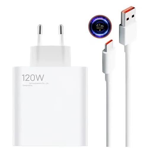 شارژر شیائومی مدل MDY-13-EE توان 120 وات دو پین — تصویر ۹