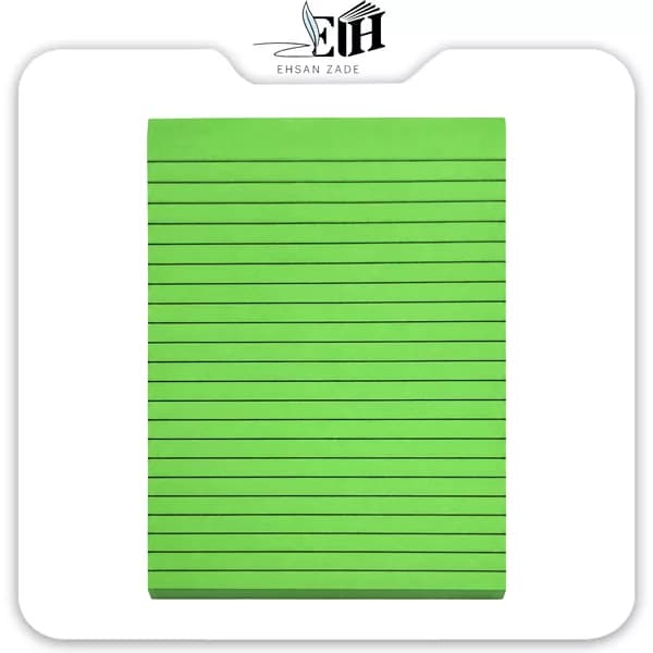 اسکول مکس-نت چسبي A6 سفيد خط دار کد 126 — تصویر ۳