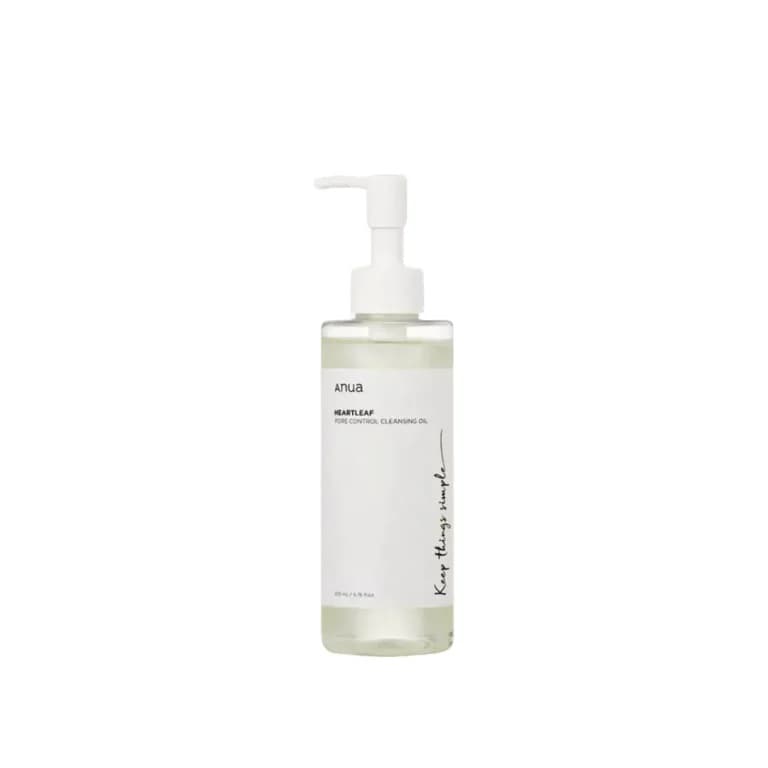 روغن پاک کننده و کنترل منافذ آنوا Anua Heartleaf Pore Control Cleansing Oil