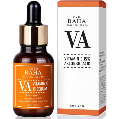 سرم اسکوربیک اسید 15% L-Ascorbic Acid کاز دی باها Cos de Baha حجم 30 میلی‌لیتر
