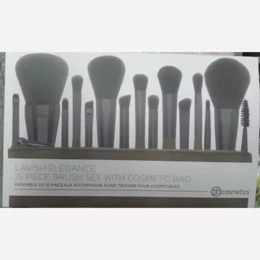 ست براش 15 تایی برند Cosmetic همراه با کیف