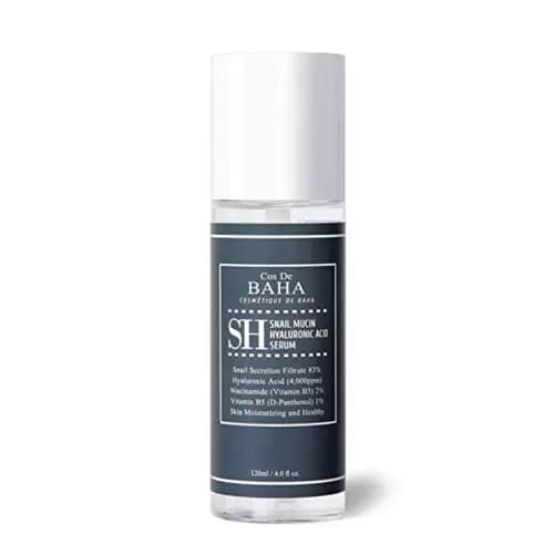 سرم حلزون کاز دی باها COS DE BAHA SNAIL MUCIN HYALURONIC ACID SERUM