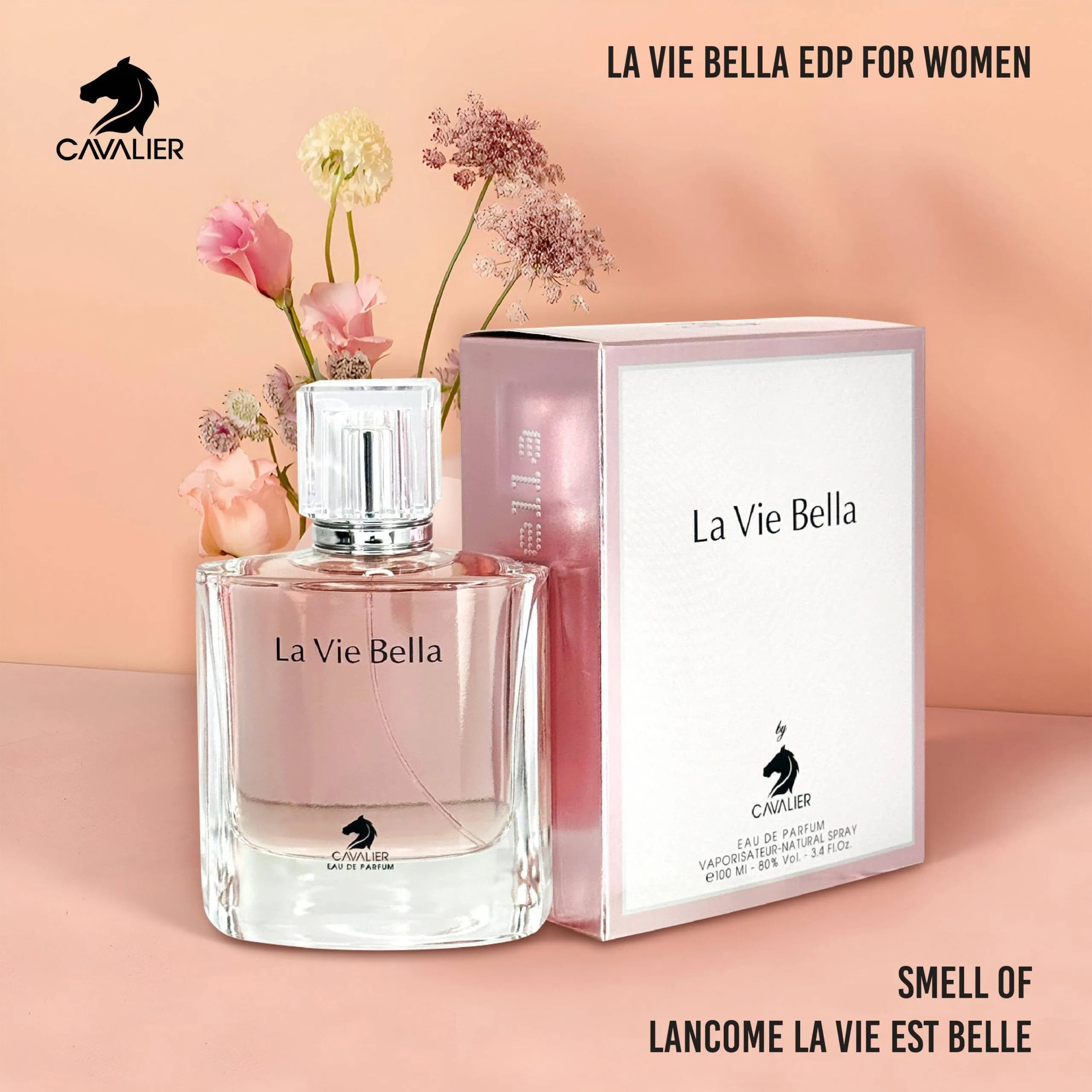 ادوپرفیوم لاویه بلا La Vie Bella کاوالیر 100 میل — تصویر ۲
