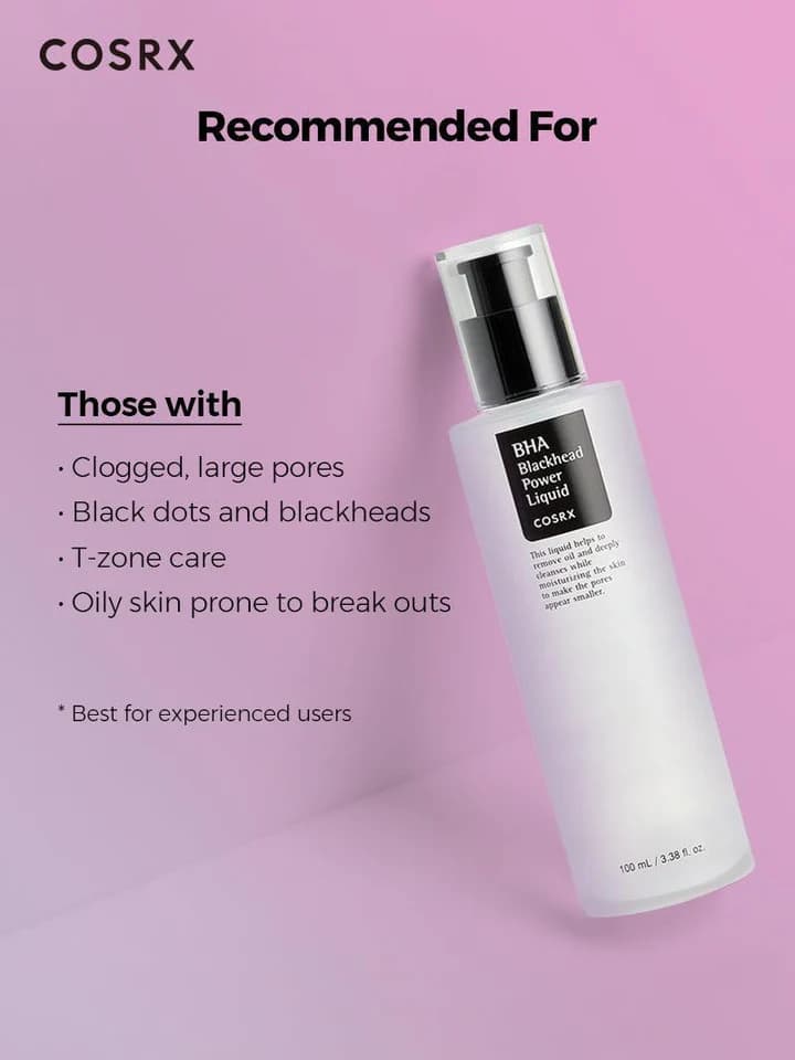 لیکوئید بلک هد BHA کوزارکس cosrx BHA BLACKHEAD POWER LIQUID — تصویر ۷