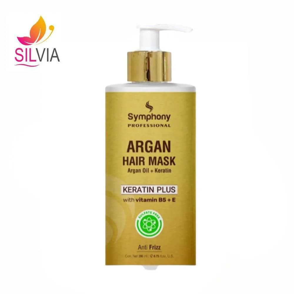 ماسک مو آرگان حاوی روغن آرگان و کراتین هیدرولیز شده سیمفونی 200 میل — تصویر ۲