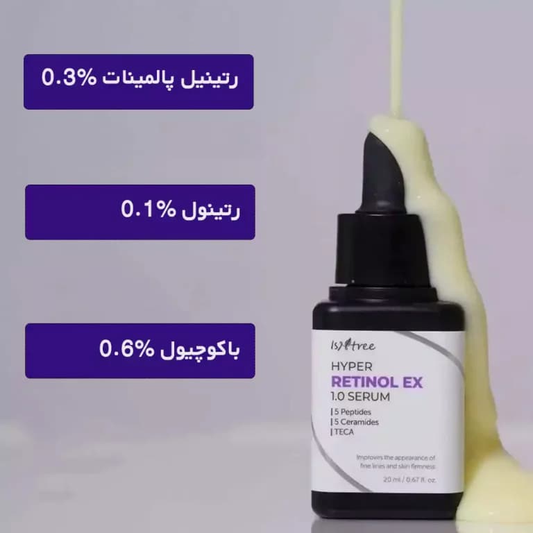 سرم رتینول 1% ایزنتری Isntree – Hyper Retinol EX 1.0 Serum — تصویر ۲