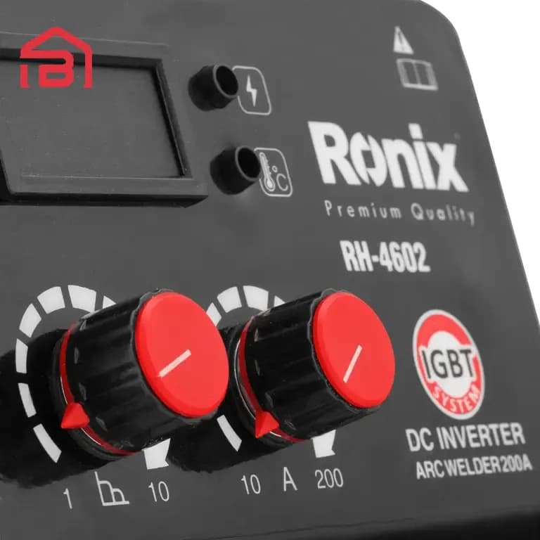 اینورتر جوشکاری 200 آمپر تک برد رونیکس RH-4602 — تصویر ۱۰