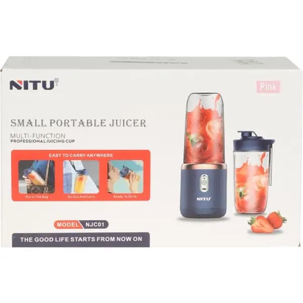 شیکر و مخلوط کن شارژی قابل حمل نیتو مدل Nitu NJC01 — تصویر ۶