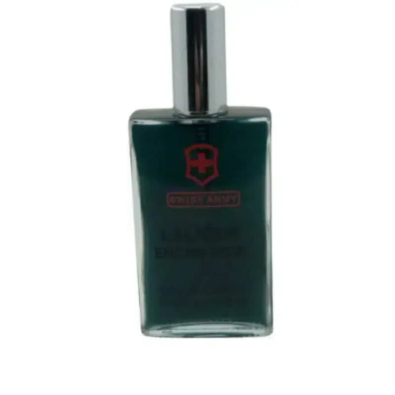 ادو پرفیوم مردانه سوئیس آرمی مدل LALIQUE ENCRE NOIR حجم 55 میلی لیتر — تصویر ۲