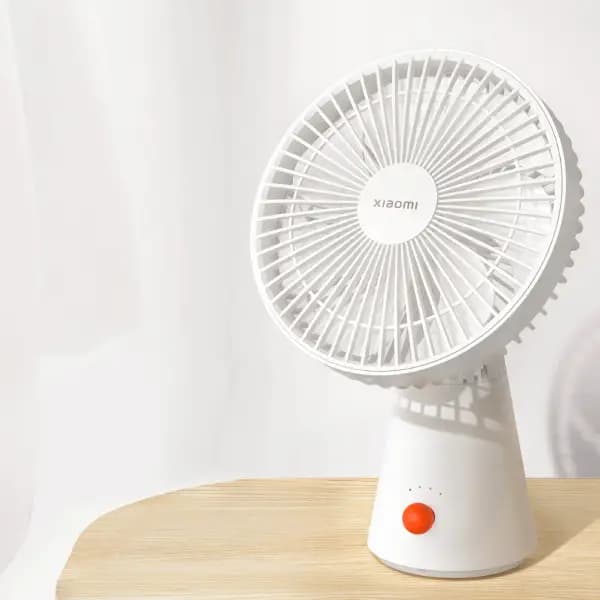 پنکه شارژی رومیزی شیائومی مدل Xiaomi Rechargeable Mini Fan — تصویر ۲