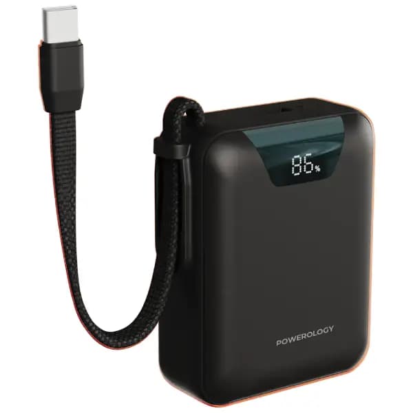 پاوربانک 10000 هزار پاورولوژی مدل Powerology York 10000mAh Power Bank