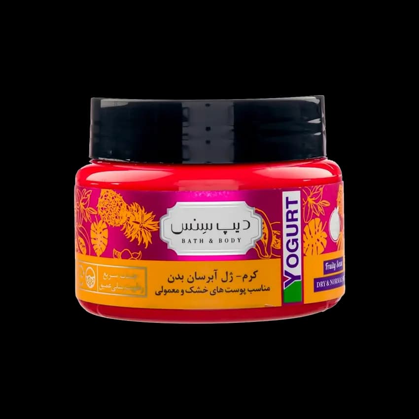 ماست بدن تروپیکال پوست‌ معمولی و خشک دیپ سنس