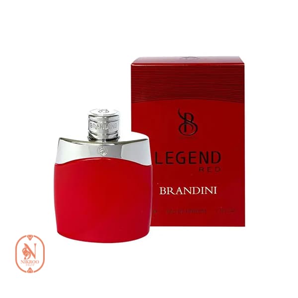 عطر جیبی برندینی لجند قرمز مردانه حجم 33 میلی لیتر