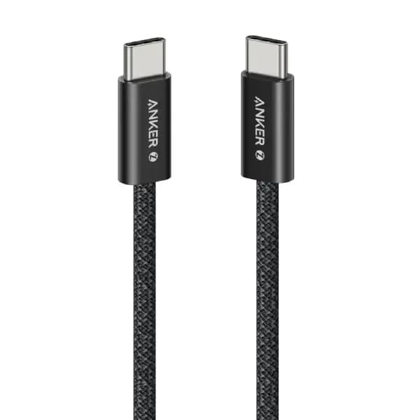 کابل 240 وات 100 سانتی متر USB-C به USB-C انکر مدل Anker Zolo Braided Fast Charging Cable A8060