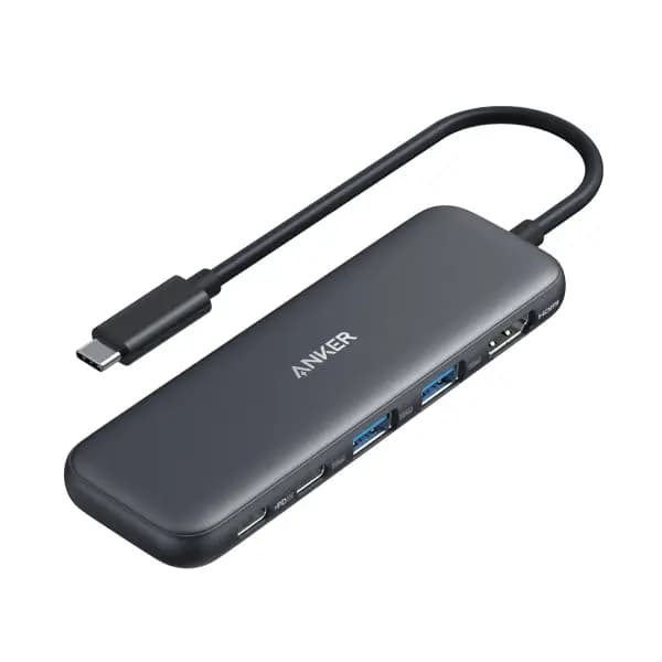 هاب 5 در 1 انکر مدل Anker 332 USB-C Hub 5-in-1 A8355