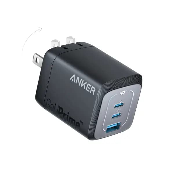 شارژر دیواری 67 وات انکر مدل Anker Prime 67W GaN Wall Charger 3 Ports A2669