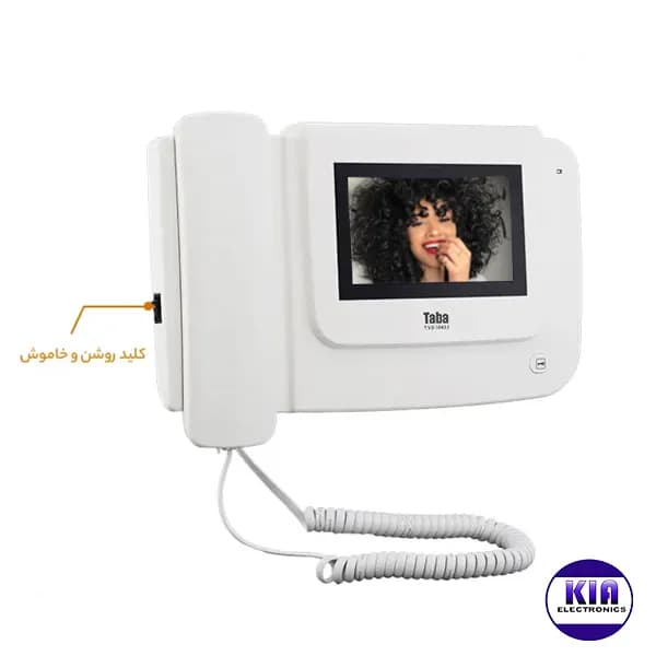 پکیج آیفون تصویری چهار واحدی مدل 1043I تابا — تصویر ۵