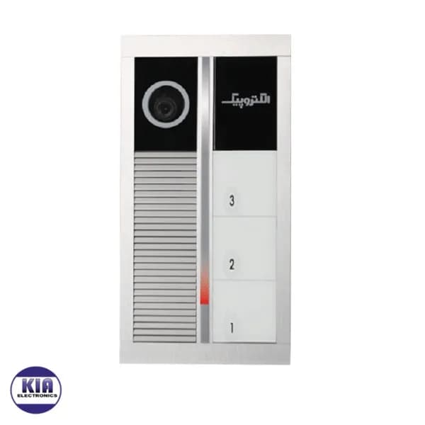 پکیج آیفون تصویری سه واحدی رندا و گوشی 1294 سفید الکتروپیک — تصویر ۴