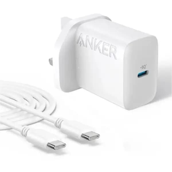شارژر دیواری 20 وات با کابل USB-C انکر مدل Anker B2347