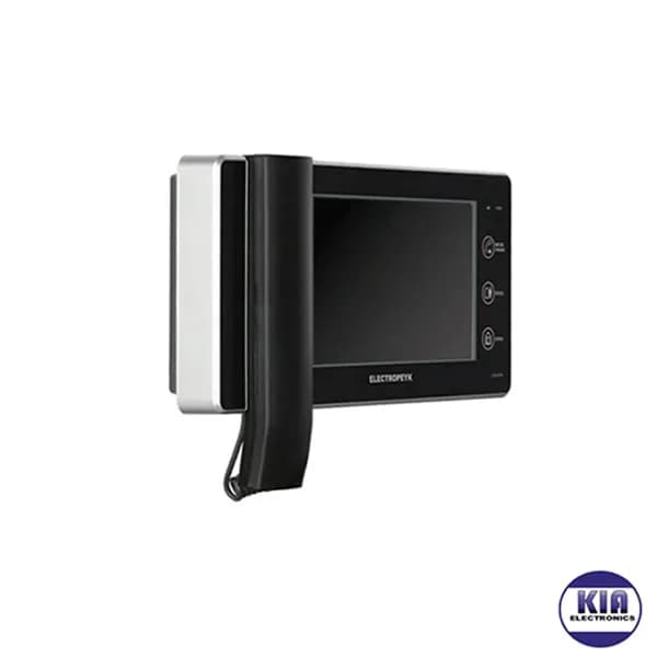 پکیج آیفون تصویری الکتروپیک 1294 مشکی چهار واحدی و پنل لمسی — تصویر ۲