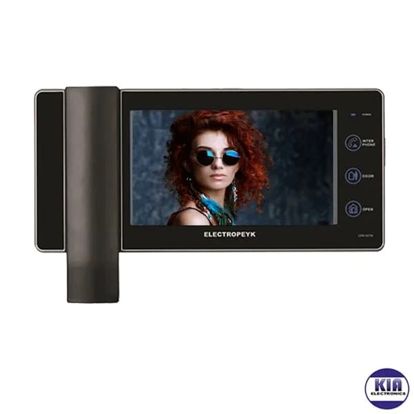 پکیج آیفون تصویری الکتروپیک 1294 مشکی چهار واحدی و پنل لمسی — تصویر ۳