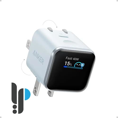 شارژر دیواری ۴۵ وات دارای نمایشگر هوشمند با قابلیت تاشو ۱۸۰ درجه انکر مدل Anker Nano Charger A121D — تصویر ۱۱