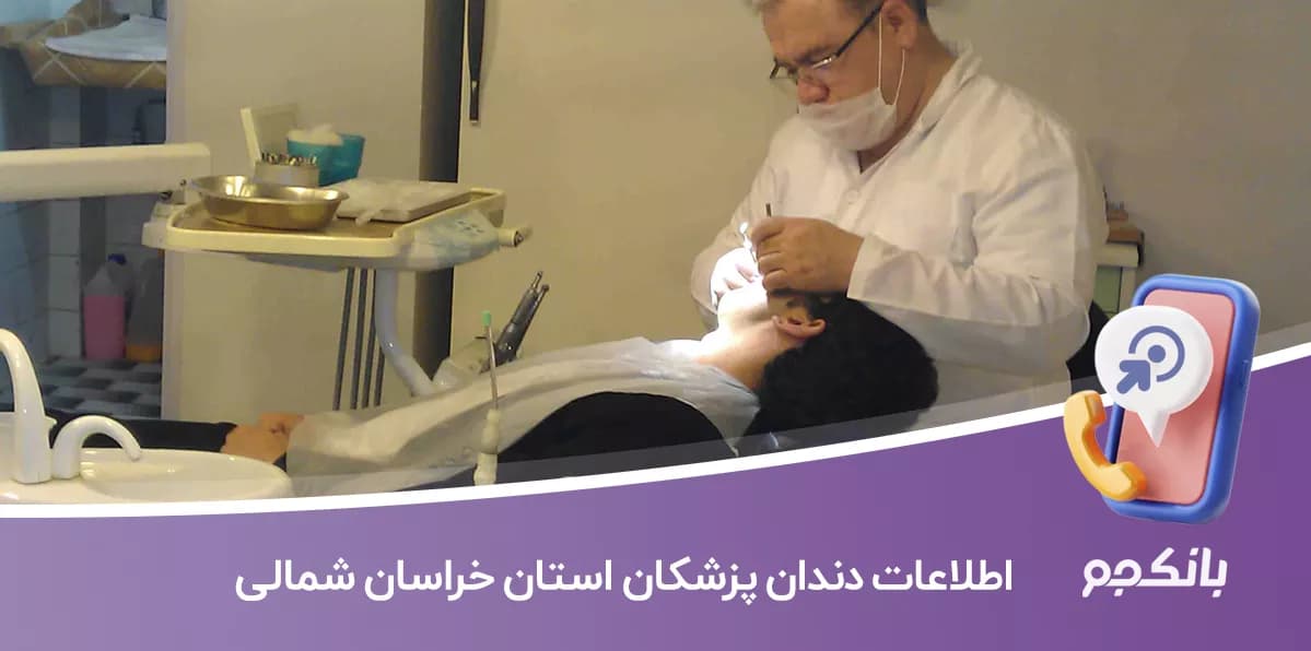 اطلاعات و لیست دندان پزشکان استان خراسان شمالی