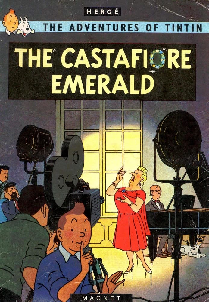 کتاب جواهر کاستافیوره (The Castafiore Emerald) نسخه انگلیسی PDF | هرژه