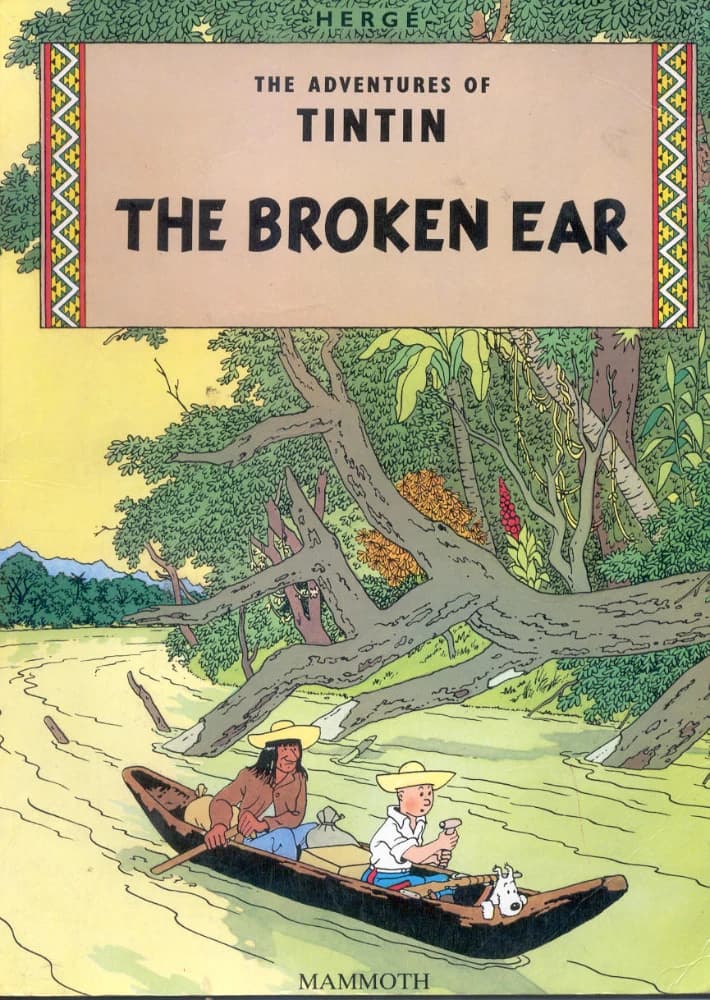 کتاب گوش شکسته (The Broken Ear) نسخه انگلیسی PDF | هرژه