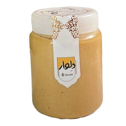 کره بادام زمینی شیرین دلوار