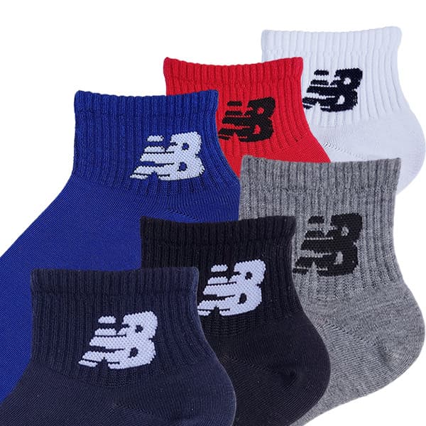 پک شش تایی جوراب نیم ساق new balance برند السون کد PH863 — تصویر ۵