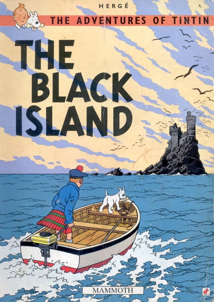 کتاب جزیره سیاه (The Black Island) نسخه انگلیسی PDF | هرژه