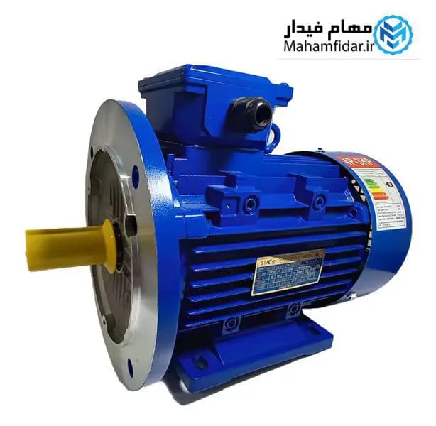 الکتروموتور پوسته آلومینیوم 2.2 کیلووات 3 اسب سه فاز استیکو