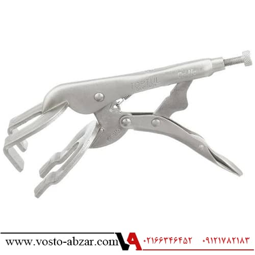 انبر قفلی جوشکاری سایز 9 اینچ تاپ تول مدل DAAT1A09 — تصویر ۵