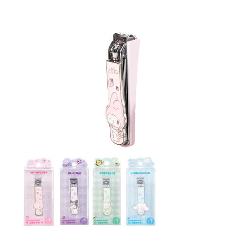 ناخنگیر مینیسو ،مدل MINISO Sanrio Collection Nail Clippers، سینامورا/صورتی، 1 عددی